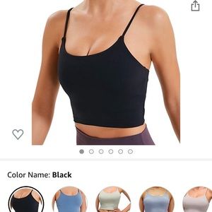 Amazon Women’s Padded Workout Sports Bra